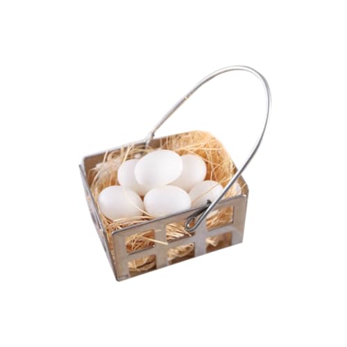 Vaguelly 1 Satz Shiwan-Ei-Modell Miniatur Halter Küche automatisch Bausatz wohnaccessoires tischdeko esstisch Food-Modell Eierkorb-Ornament Korb-Modell Mini- Legierung Silver Vaguelly 1 Satz Shiwan-Ei-Modell Miniatur Halter Küche automatisch Bausatz wohnaccessoires tischdeko esstisch Food-Modell Eierkorb-Ornament Korb-Modell Mini- Legierung Silver von Vaguelly