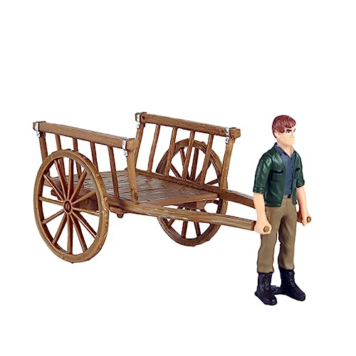 Vaguelly Pädagogisches Bauernhof-spielset Kinder-Bauernhof-Spielzeug Mit Details Simulation Von Miniatur-Ornamenten von Vaguelly