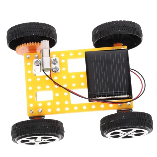 Vaguelly 1 Satz Solar Auto Modell Bausatz Interaktives Lernspielzeug für Schüler DIY Solar Car Geeignet für Experimente und Freizeitaktivitäten Sicher und Leicht zu Transportieren von Vaguelly