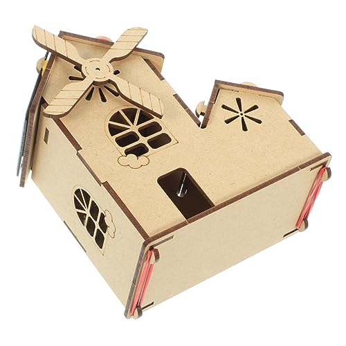 Vaguelly 1 Satz Solarmontagespielzeug ' solar Power Kits bastel Set für DIY Hobby Solar spielzeuge Puzzlematte Wissenschaftsexperimentprojekte für Solarspielzeug-Sets von Vaguelly