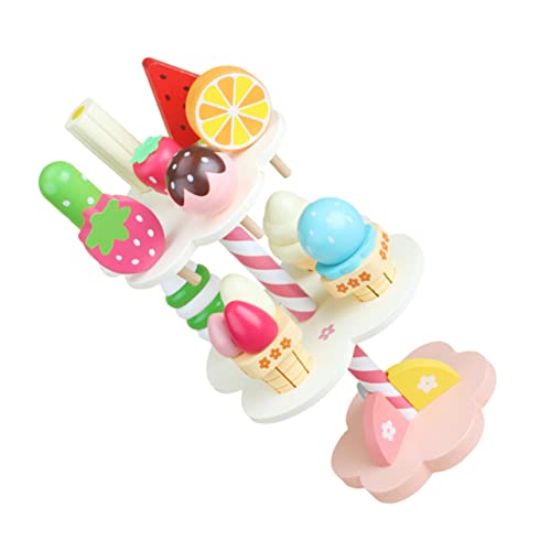 Vaguelly Realistisches Eismaschinenspielzeug Für Kinder Kinderholz Kinderspielset Spielhaus von Vaguelly