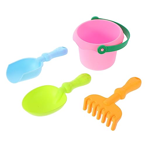 Vaguelly Lebendiges Strandspielzeug-Set Für Kinder – 1 Set Grubenspielzeug Mit Baggerwerkzeugen Und Formen Für Kreatives Spielen von Vaguelly