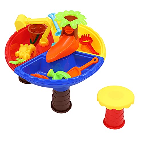 Vaguelly 1 Satz Strandtisch für Beach Toys for sandspielzeug Kindersandkasten Set sandspielzeug Set strandspielzeug Strandtisch Sandspielzeug für Plastik Vaguelly 1 Satz Strandtisch für Beach Toys for sandspielzeug Kindersandkasten Set sandspielzeug Set strandspielzeug Strandtisch Sandspielzeug für Plastik von Vaguelly