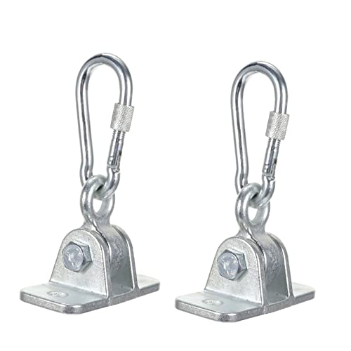 Vaguelly 1 Satz Stuhlhaken schaukelzubehör Stabile Schaukelhaken Schaukelsitze hängender Schaukelstuhl aus Seil Gymnastik Korb Schwenkschrauben stabile Haken zum Schaukeln Stahlguss Silver Vaguelly 1 Satz Stuhlhaken schaukelzubehör Stabile Schaukelhaken Schaukelsitze hängender Schaukelstuhl aus Seil Gymnastik Korb Schwenkschrauben stabile Haken zum Schaukeln Stahlguss Silver von Vaguelly
