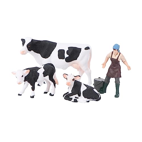 Vaguelly 1 Satz Tieranzug Dekoration Bullen Figuren Wohndekoration Kuh Ornament Simulationstier Tierisches Handwerk Desktop- Wohnkultur Tiermodell PVC Vaguelly 1 Satz Tieranzug Dekoration Bullen Figuren Wohndekoration Kuh Ornament Simulationstier Tierisches Handwerk Desktop- Wohnkultur Tiermodell PVC von Vaguelly
