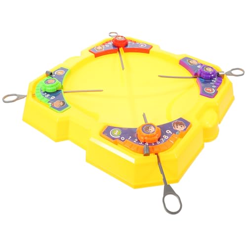 Vaguelly 1 Satz Top-Battle-Disk Outdoor draußen Gelbes Gyro geschirrset interessanter Kinderkreisel Bunte Tops Plastik Vaguelly 1 Satz Top-Battle-Disk Outdoor draußen Gelbes Gyro geschirrset interessanter Kinderkreisel Bunte Tops Plastik von Vaguelly