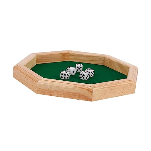 Vaguelly 1 Satz Weinkampfspielzeug Für Erwachsene Würfelspiel Trinken Pub-brettspiel Bar-würfelspielspielzeug Eltern-Kind-Spiele Unterhaltung Trinkspielwürfel Hölzern Green Vaguelly 1 Satz Weinkampfspielzeug Für Erwachsene Würfelspiel Trinken Pub-brettspiel Bar-würfelspielspielzeug Eltern-Kind-Spiele Unterhaltung Trinkspielwürfel Hölzern Green von Vaguelly