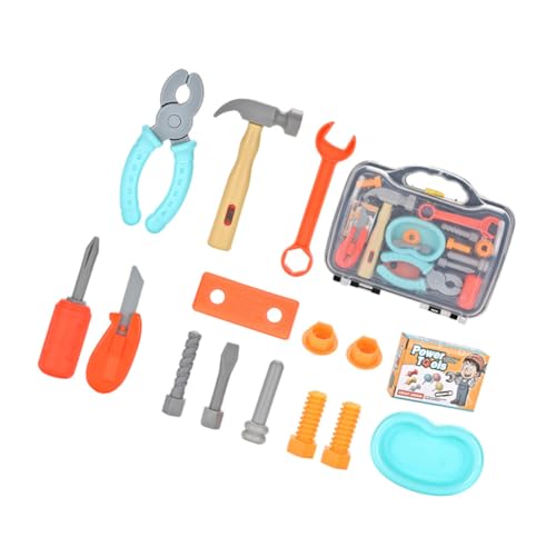 Vaguelly 1 Satz Werkzeugkasten für Interessantes Lernspielzeug lustiges Kinderspielzeug Werkzeug Lernspielzeug Kindergeschenk Lernspielzeug für Kleinkinder versorgen Plastik Vaguelly 1 Satz Werkzeugkasten für Interessantes Lernspielzeug lustiges Kinderspielzeug Werkzeug Lernspielzeug Kindergeschenk Lernspielzeug für Kleinkinder versorgen Plastik von Vaguelly