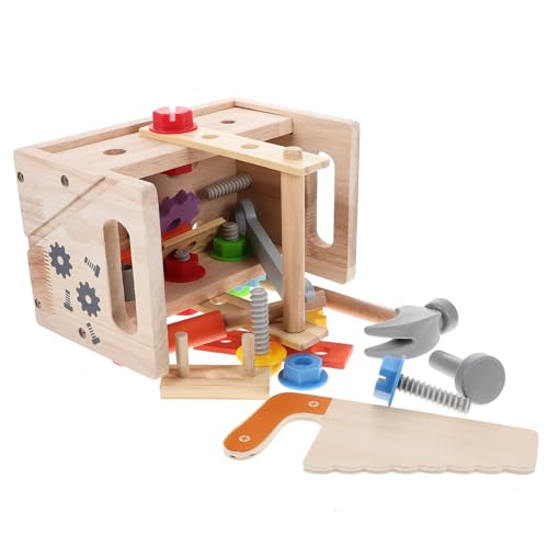 Vaguelly 1 Satz Werkzeugset für Frühe Bildung Lernspielzeug mit Handwerkzeugen für Fördert Kreativität und Kognitive Fähigkeiten Teiliges Set für Rollenspiele und DIY Projekte Vaguelly 1 Satz Werkzeugset für Frühe Bildung Lernspielzeug mit Handwerkzeugen für Fördert Kreativität und Kognitive Fähigkeiten Teiliges Set für Rollenspiele und DIY Projekte von Vaguelly