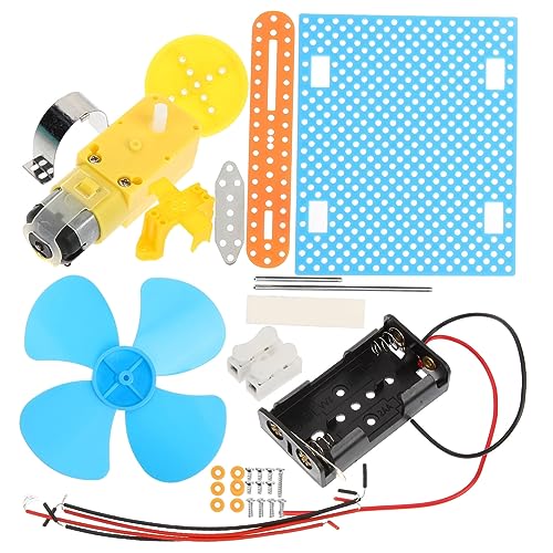Vaguelly 1 Satz Wissenschaftliches für Physik experimentierkasten Physik Experiment Kit DIY Windventilator Wissenschaftliches Lernspielzeug Wissenschafts-Kit Plastik von Vaguelly