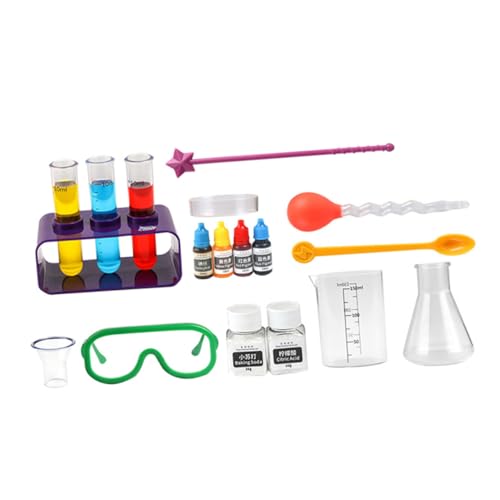 Vaguelly 1 Satz Wissenschaftsset Kinderwerkzeuge Stammprojekt Für Lupe Kits Für Den Naturwissenschaftlichen Unterricht Wissenschafts-Kits Für Chemie-kit Abs von Vaguelly