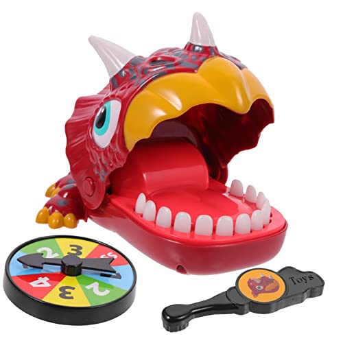 Vaguelly Fingerbeißspielzeug Für Kinder Dinosaurier-Spielzeug Spielzeug Partygeschenk Zähne-Spiel von Vaguelly