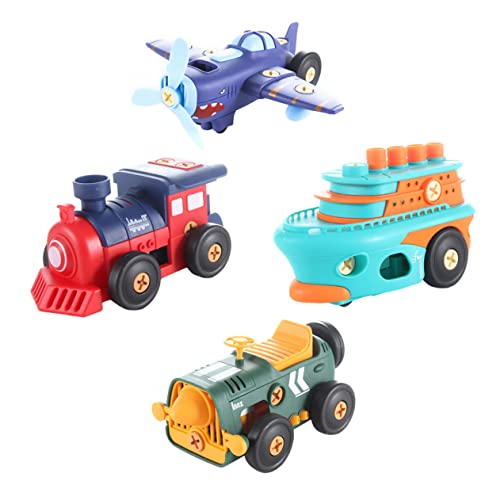 Vaguelly 1 Satz Zusammenbau Auto Elektroauto Zerlegen Kinderspielzeug Geburtstagsgeschenk Interessantes Zusammenbauspielzeug Spielzeugflugzeug Mit Propellerantrieb Plastik von Vaguelly