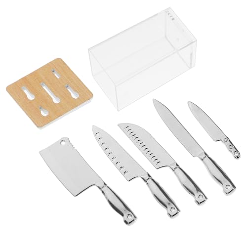Vaguelly Mini-hausmesser-Set Miniatur-basteldekor Mini-küchenschneider Für Kinder Verschleißfest Puppenzubehör Vaguelly Mini-hausmesser-Set Miniatur-basteldekor Mini-küchenschneider Für Kinder Verschleißfest Puppenzubehör von Vaguelly