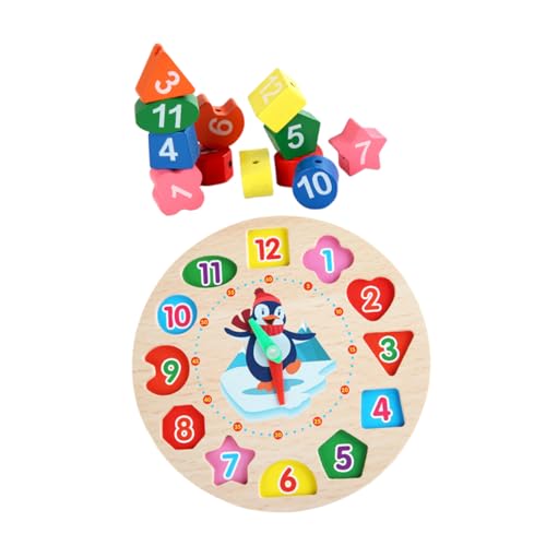 Vaguelly 1 Satz hölzerne Uhr Clocks für zeituhr gestalten kopfrechnen Nummern kognitives für blockieren Holzform passendes Colorful Vaguelly 1 Satz hölzerne Uhr Clocks für zeituhr gestalten kopfrechnen Nummern kognitives für blockieren Holzform passendes Colorful von Vaguelly