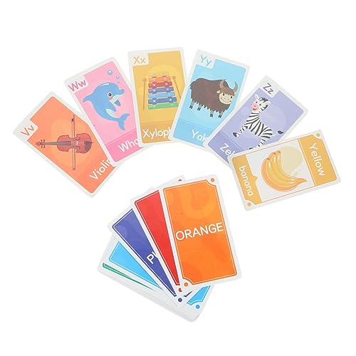 Vaguelly 1satz Lernkarten Für Kleinkinder Interaktive Flashcards Mit Farben Formen Zahlen Und Buchstaben Für Frühe Von Kindern Jahren Lernspielzeug Für Eltern-Junge Mädchen-interaktion Vaguelly 1satz Lernkarten Für Kleinkinder Interaktive Flashcards Mit Farben Formen Zahlen Und Buchstaben Für Frühe Von Kindern Jahren Lernspielzeug Für Eltern-Junge Mädchen-interaktion von Vaguelly