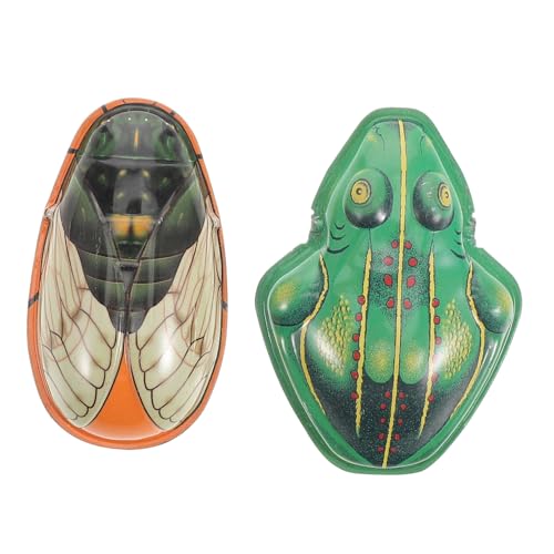 Vaguelly 1 Satz nostalgisches Babyspielzeug Tiere Bug Catcher Hase Insekt Auto Frosch sammlerstücke lustiges Tierspielzeug lustiges Weißblech Vaguelly 1 Satz nostalgisches Babyspielzeug Tiere Bug Catcher Hase Insekt Auto Frosch sammlerstücke lustiges Tierspielzeug lustiges Weißblech von Vaguelly