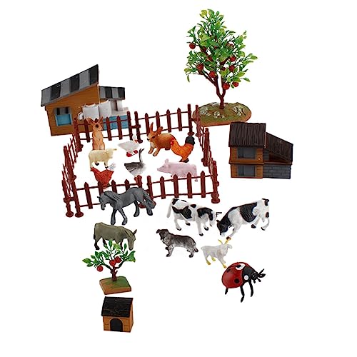 Vaguelly Realistische Bauernhaus Modell Tiere 28pcs Bauernhof Tier Figuren für Jungen und Mädchen Vaguelly Realistische Bauernhaus Modell Tiere 28pcs Bauernhof Tier Figuren für Jungen und Mädchen von Vaguelly