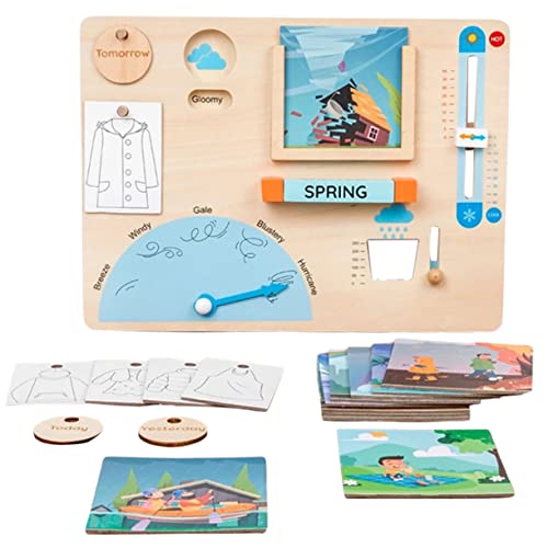 Vaguelly 1 Set Bewusstsein Für Wettervorhersage Kleinkinderspielzeug Für Mädchen Kinderspielzeug Wetterkarte Für Vorschulkinder Wettertafel Für Kleinkinder Wetterstation Für Vaguelly 1 Set Bewusstsein Für Wettervorhersage Kleinkinderspielzeug Für Mädchen Kinderspielzeug Wetterkarte Für Vorschulkinder Wettertafel Für Kleinkinder Wetterstation Für von Vaguelly