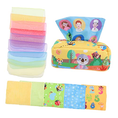 Vaguelly 1 Set-Box Taschentuchbox heizlùfter lernspielzeug Toys spielsachen für Babys gilbe sensorisches -Lernspielzeug Plüsch Yellow Vaguelly 1 Set-Box Taschentuchbox heizlùfter lernspielzeug Toys spielsachen für Babys gilbe sensorisches -Lernspielzeug Plüsch Yellow von Vaguelly