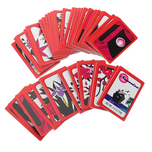 Vaguelly Interaktive Spielkarten Requisiten Festival Brettspiel Zubehör 1 Set Wiederverwendbare Papierkarten Korean Poker Für Indoor/ von Vaguelly