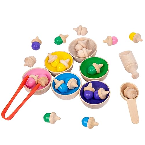 Vaguelly Farben Lernen 1 Set Bunte Sortierbecher Für Farben Erkennen Und Zuordnen Holzspielzeug Für Frühe Kognitive Entwicklung Montessori Lernspielzeug Baby Spielzeug Vaguelly Farben Lernen 1 Set Bunte Sortierbecher Für Farben Erkennen Und Zuordnen Holzspielzeug Für Frühe Kognitive Entwicklung Montessori Lernspielzeug Baby Spielzeug von Vaguelly