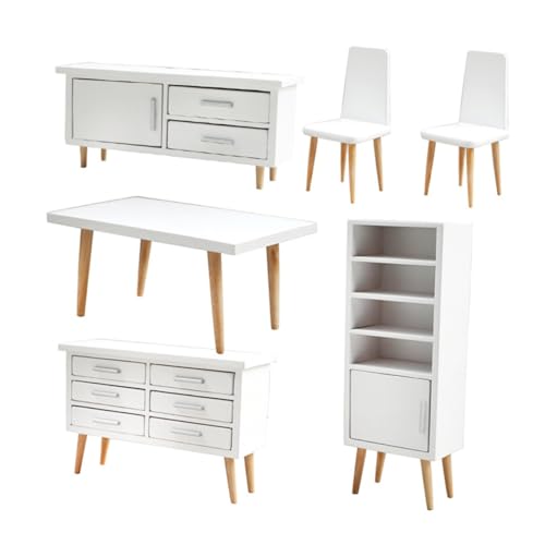 Vaguelly Für - Miniaturmöbel-Set Im Maßstab 112 Puppenhausminiaturen Dekoratives Minihauszubehör von Vaguelly