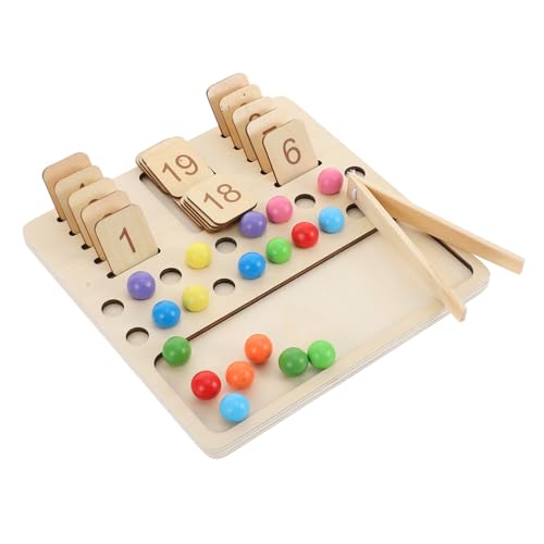 Vaguelly 1 Set Digitales Kognitives Brettspielzeug Für Kleinkinder Mathe Trainingsspielzeug Lernspielzeug Rechenbretter Kognitives Lernspielzeug Mathematik Lernspielzeug von Vaguelly
