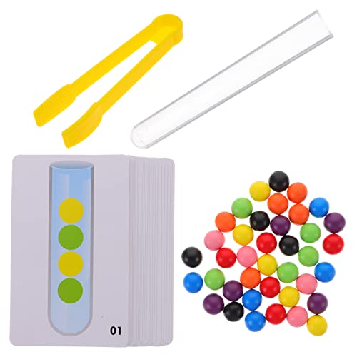 Vaguelly Pädagogisches Reagenzglasspielzeug Zum Sortieren Von Perlen Für Jungen Und Mädchen Farbabstimmungsspielzeug Für Die Feinmotorik Lern- Und Spielset Für Kleinkinder Vaguelly Pädagogisches Reagenzglasspielzeug Zum Sortieren Von Perlen Für Jungen Und Mädchen Farbabstimmungsspielzeug Für Die Feinmotorik Lern- Und Spielset Für Kleinkinder von Vaguelly