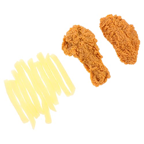Vaguelly Hühnerflügel-Spielzeug Für Kinder PVC-simulations-lebensmitteldekor Für Fotografie-Requisiten 12-teiliges Set Vaguelly Hühnerflügel-Spielzeug Für Kinder PVC-simulations-lebensmitteldekor Für Fotografie-Requisiten 12-teiliges Set von Vaguelly