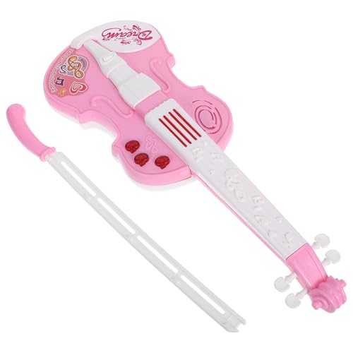 Vaguelly 1 Set Geigenspielzeug für Kleinkinder: Mini-Geige mit interaktiven Lichtern und Soundeffekten – Musikinstrument für Kinder – Musik-Lernspielzeug für Kleinkinder von Vaguelly