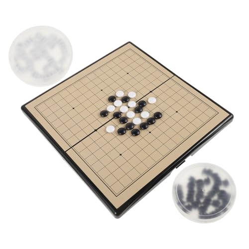 Vaguelly 1 Set Go Backgammon Set Chinesische Spiele Brettspiele Für Erwachsene Schachspiele Für Erwachsene Spielbretter Für Erwachsene Schachbrett Magnetisches Brettspiel Chinesisches von Vaguelly