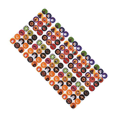 Vaguelly 1 Set Halloween Aufkleber Cartoon Aufkleber Laternenaufkleber Fensterdekoration Partygeschenke Halloween Kostümaufkleber Halloween DIY Aufkleber Kürbisaufkleber Halloween von Vaguelly