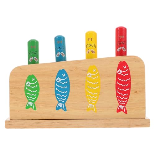 Vaguelly Holz-lernspiel-Matching-Spiel-Set Für Kinder Kleinkind-aktivität Katzenspielzeug von Vaguelly