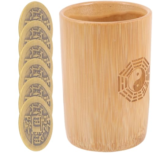 Vaguelly Set Aus Chinesischem Wahrsager-Eimer Aus Kupfer Zum Erzählen Von Feng-Shui-Spielen Vaguelly Set Aus Chinesischem Wahrsager-Eimer Aus Kupfer Zum Erzählen Von Feng-Shui-Spielen von Vaguelly