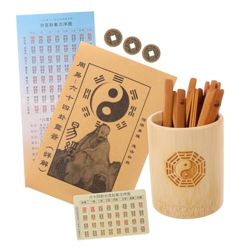 Vaguelly Wahrsagespielstäbe – 6er-Pack Chinesisches Wahrsagewerkzeug Ideal Zum Wahrsagen Erzählen Und Dekorieren Vaguelly Wahrsagespielstäbe – 6er-Pack Chinesisches Wahrsagewerkzeug Ideal Zum Wahrsagen Erzählen Und Dekorieren von Vaguelly