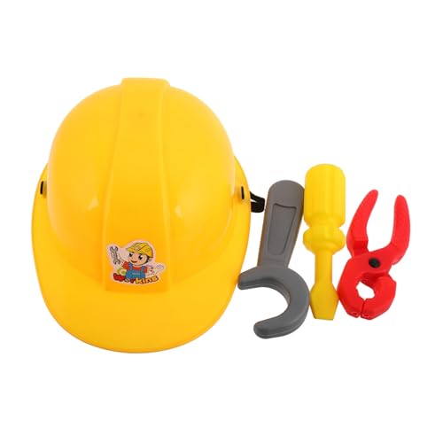 Vaguelly 1 Set Ingenieur Set BAU BAU Pretend Play BAU Kits Schere Zahnräder Miniatur Werkzeuge Schraubenschlüssel Kunststoff von Vaguelly
