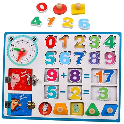 Vaguelly 1 Set Kleinkind Beschäftigt Board Kinder Addition Und Subtraktion Spielzeug Intelligenz Entwicklung Spielzeug von Vaguelly