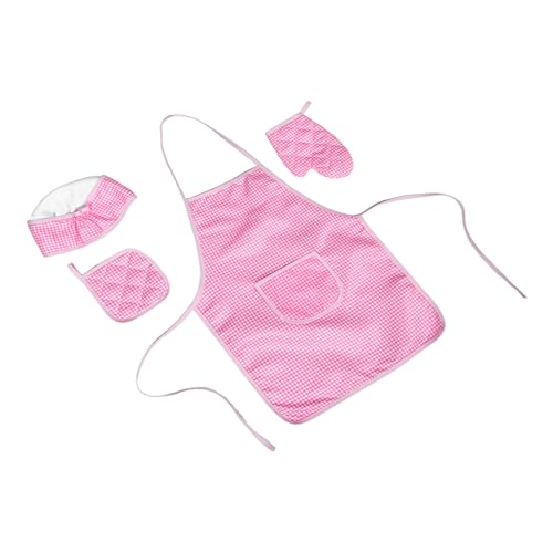 Vaguelly 1 Set Kinder-kochschürze Und Kochmütze Zum Backen Und Spielen in Der Küche Bezauberndes Design Für Mädchen von Vaguelly