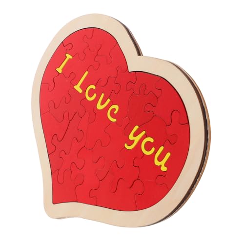 Vaguelly 1 Set Liebespuzzlespielzeug Holz Geburtstagsgeschenk Holzherz Puzzle Valentinstag Romantische Hochzeitstag kleine Rätsel Herz-Puzzle leer rot Vaguelly 1 Set Liebespuzzlespielzeug Holz Geburtstagsgeschenk Holzherz Puzzle Valentinstag Romantische Hochzeitstag kleine Rätsel Herz-Puzzle leer rot von Vaguelly