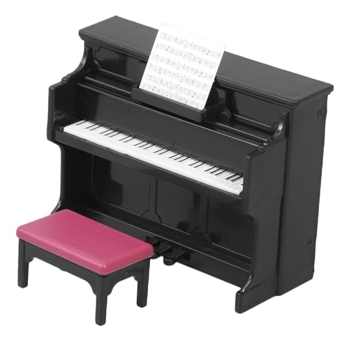 Vaguelly 1 Set Mini Klaviermodell Tiny House Klavier Miniatur Klavier Puppenhaus Miniatur Puppenklavier 112 Miniatur Möbelzubehör Puppenklavier Mit Stuhl Puppenhaus Abs Schwarz Vaguelly 1 Set Mini Klaviermodell Tiny House Klavier Miniatur Klavier Puppenhaus Miniatur Puppenklavier 112 Miniatur Möbelzubehör Puppenklavier Mit Stuhl Puppenhaus Abs Schwarz von Vaguelly