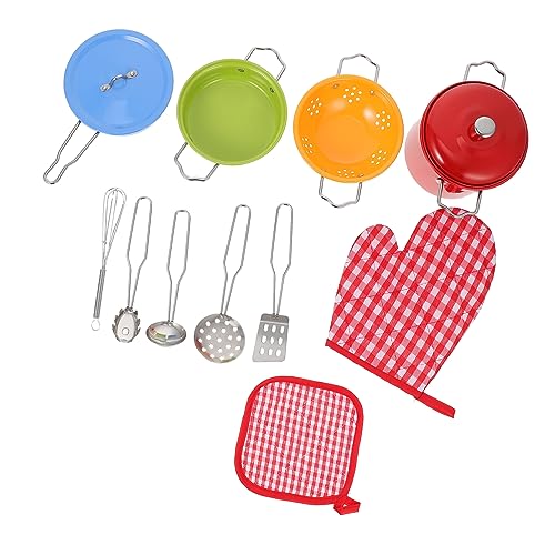 Vaguelly 1 Set Mini Kochen Kochgeschirr Pädagogisches Geschirr Pretend Edelstahl Vaguelly 1 Set Mini Kochen Kochgeschirr Pädagogisches Geschirr Pretend Edelstahl von Vaguelly