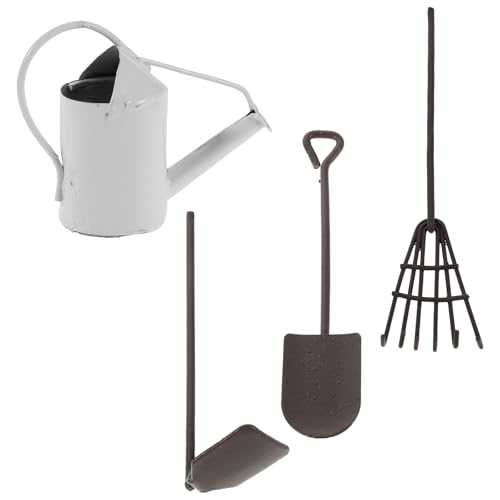 Vaguelly 1 Set Mini-Rechen: Kleine Gartengeräte für Puppenhäuser – Mini-Gartengeräte für Sukkulenten, Dekoration für den Innen- und Außenbereich Vaguelly 1 Set Mini-Rechen: Kleine Gartengeräte für Puppenhäuser – Mini-Gartengeräte für Sukkulenten, Dekoration für den Innen- und Außenbereich von Vaguelly