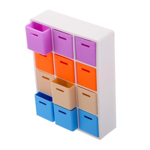 Vaguelly 1 Set Mini-puppenhaus-DIY-Set Mit 1:12 Schubladen Und Regal, Funktionale Aufbewahrungsboxen, Miniatur-hausregal Für Eltern-Kind-aktivitäten, Puppenhaus-möbelzubehör Vaguelly 1 Set Mini-puppenhaus-DIY-Set Mit 1:12 Schubladen Und Regal, Funktionale Aufbewahrungsboxen, Miniatur-hausregal Für Eltern-Kind-aktivitäten, Puppenhaus-möbelzubehör von Vaguelly