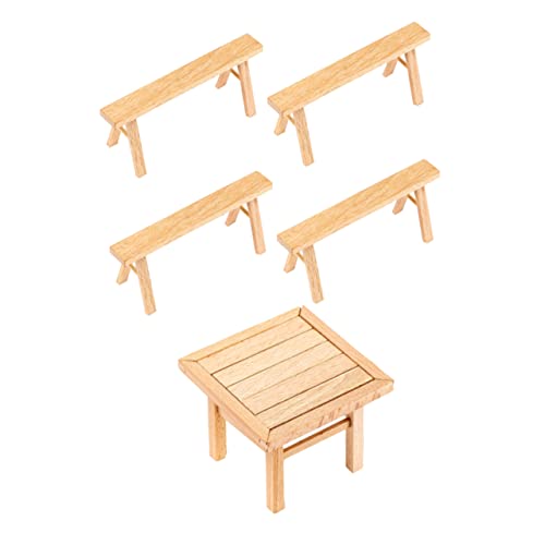 Vaguelly 1 Set Modellbau Tisch Und Stühle Puzzle DIY Bausatz Für Intellektuelles Lernspielzeug Für Frühe Bildung Holzbau Für Kreative Entwicklung Vaguelly 1 Set Modellbau Tisch Und Stühle Puzzle DIY Bausatz Für Intellektuelles Lernspielzeug Für Frühe Bildung Holzbau Für Kreative Entwicklung von Vaguelly