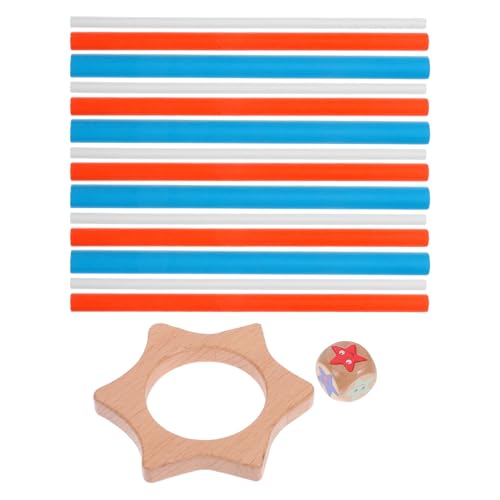 Vaguelly 1 Set Montessori-Balancestab-Spiel aus Holz, pädagogisches Familienspielzeug für Kinder und Erwachsene, Koordination, Geduld, Strategie, ideal für Partys, Versammlungen und Reisespaß Vaguelly 1 Set Montessori-Balancestab-Spiel aus Holz, pädagogisches Familienspielzeug für Kinder und Erwachsene, Koordination, Geduld, Strategie, ideal für Partys, Versammlungen und Reisespaß von Vaguelly