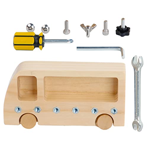 Vaguelly 1 Set Montessori Holzspielzeug Für Lehrmittel Mit Holzschrauben Frühes Lernspielzeug Zur Von Feinmotorik Und Kreativität Ideal Für Ab 3 Jahren Vaguelly 1 Set Montessori Holzspielzeug Für Lehrmittel Mit Holzschrauben Frühes Lernspielzeug Zur Von Feinmotorik Und Kreativität Ideal Für Ab 3 Jahren von Vaguelly