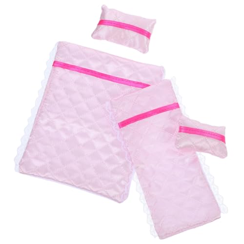 Vaguelly Puppenhauskissen Kissenbezug Aus Baumwolle 17 cm Puppenbettwäsche-Set Puppenzubehör Stilvolle Und Leicht Zu Reinigende Bettwäsche Vaguelly Puppenhauskissen Kissenbezug Aus Baumwolle 17 cm Puppenbettwäsche-Set Puppenzubehör Stilvolle Und Leicht Zu Reinigende Bettwäsche von Vaguelly