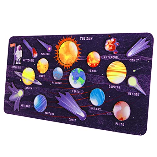 Vaguelly Solar Kinder Kinderspielzeug 1 Set Puzzle Für Solar System Planet Puzzle Lernspielzeug Zur Kognitiven Entwicklung Holzspielzeug Für Das Verständnis des Sonnensystems Vaguelly Solar Kinder Kinderspielzeug 1 Set Puzzle Für Solar System Planet Puzzle Lernspielzeug Zur Kognitiven Entwicklung Holzspielzeug Für Das Verständnis des Sonnensystems von Vaguelly