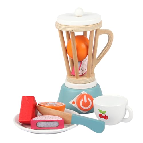 Vaguelly Rollenspiel-küchenspielzeug-Set Für Jungen Und Mädchen Entsafter-Spielzeug Spiel-Lebensmittel-Set Sicher Für Kleinkinder von Vaguelly